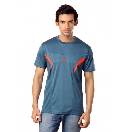 Adidas Men Teal T Shirt