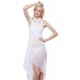 Sheer Chiffon Sarong White